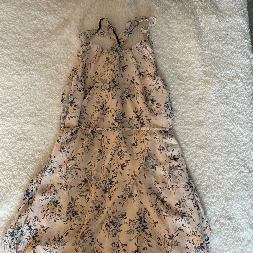 Floral motherhood maternity dress